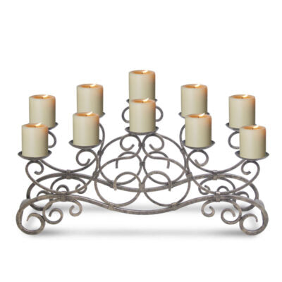 Brighton Candelabra Distressed Bronze