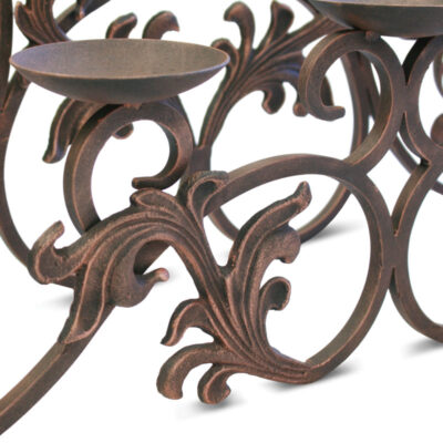 Venice Candelabra Distressed Bronze