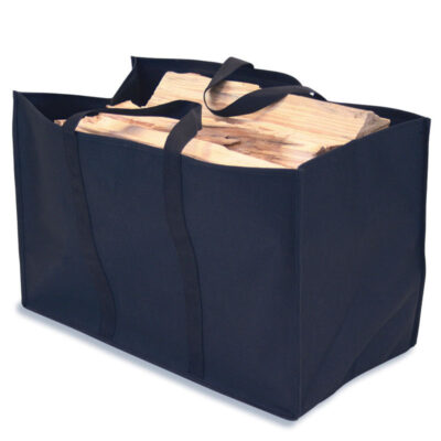 Canvas Log Tote/Bag 22”L x 11”W x 14”H