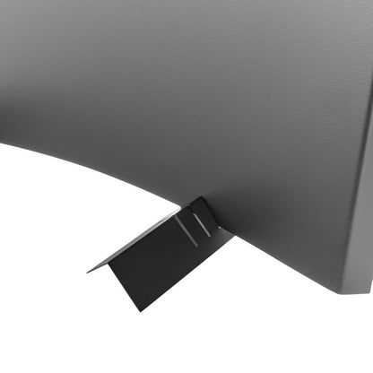 HY-C Liberty Foundry 24" x 24" Black Finish Stainless Steel Fire Back