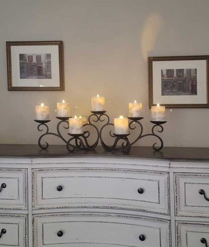 Hawthorne Candelabra Distressed Bronze