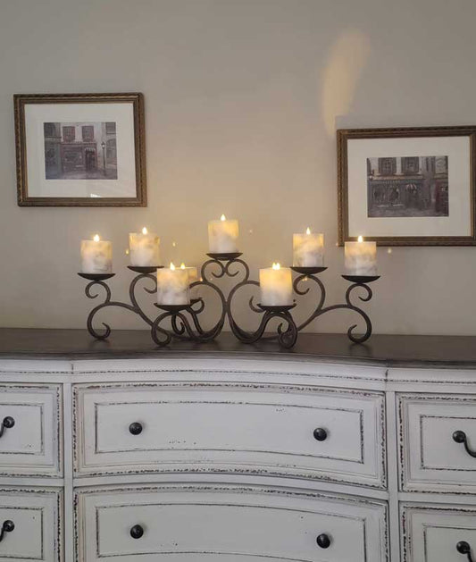 Hawthorne Candelabra Distressed Bronze
