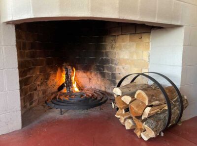 Modern Wood Holder Black