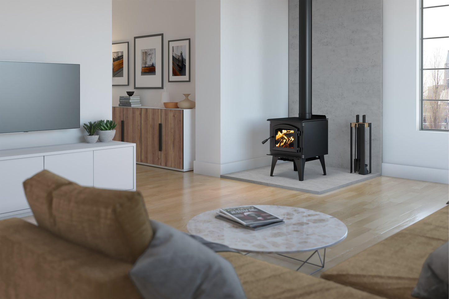 ENERZONE SOLUTION 1.4 WOOD STOVE